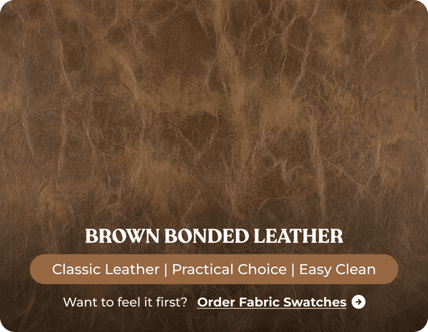 Chesterfield Brown Leather Antique 2 Seater Sofa