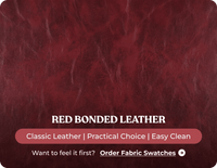 Chesterfield Red Leather Antique Armchair