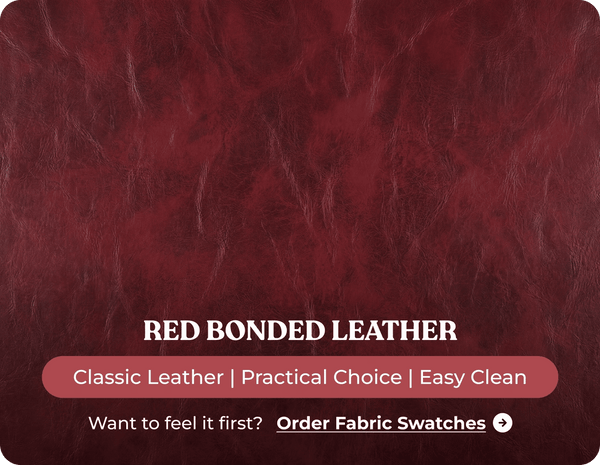 Chesterfield Red Leather Antique Armchair