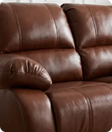 Veloura Tan Leather 2 Seater Sofa
