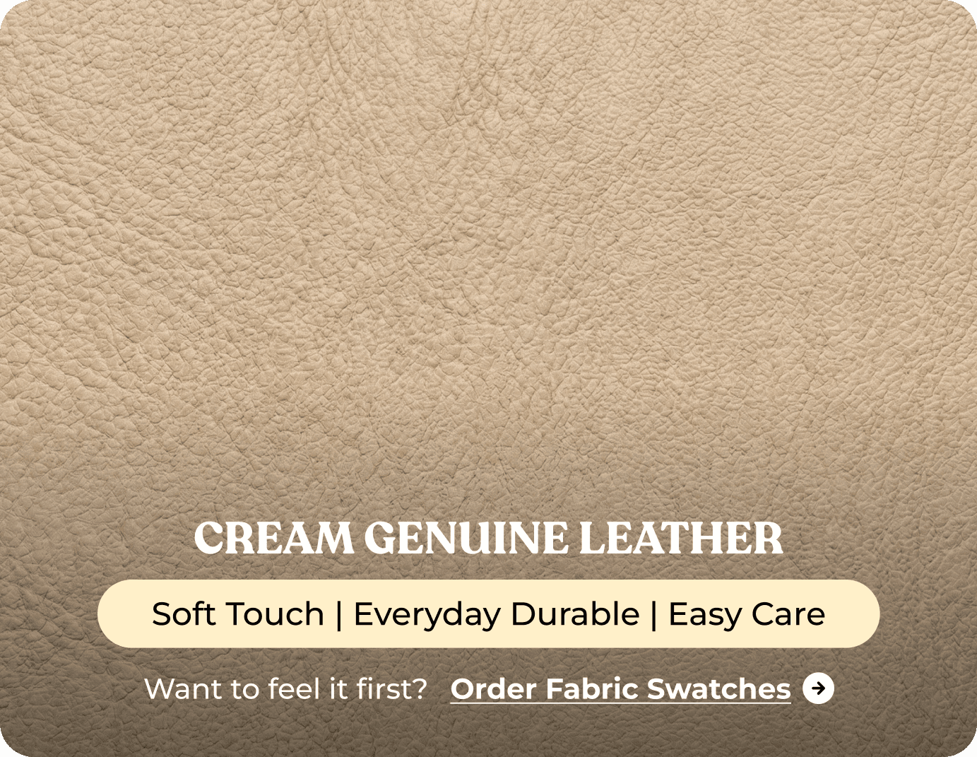 Oliver Genuine Leather Cream Rise & Recline Mobility Chair