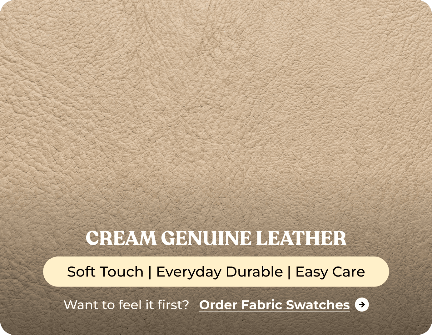 Derby Genuine Leather Cream Rise & Recline Mobility Chair