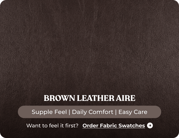 Serano Brown Leather Manual Recliner Armchair