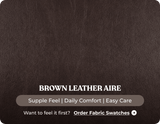 Serano Brown Leather Manual Recliner 3 Seater Sofa