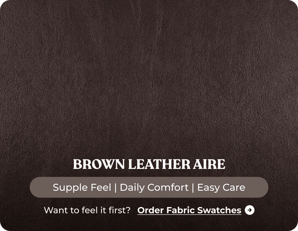Serano Brown Leather Manual Recliner 3 Seater Sofa