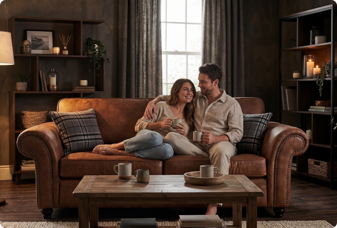 Tan Fabric Sofas