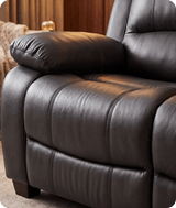 Veloura Grey Leather 2 Seater Sofa