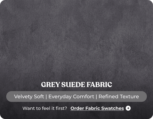 Bristol Grey Fabric Manual Recliner Armchair