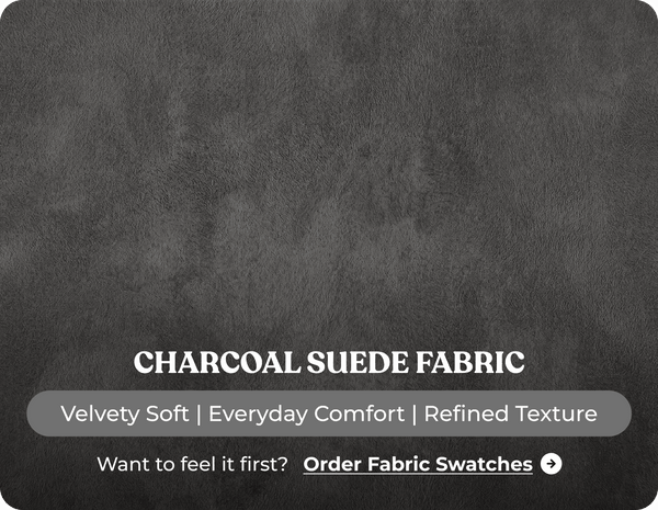 Veloura Charcoal Fabric Armchair