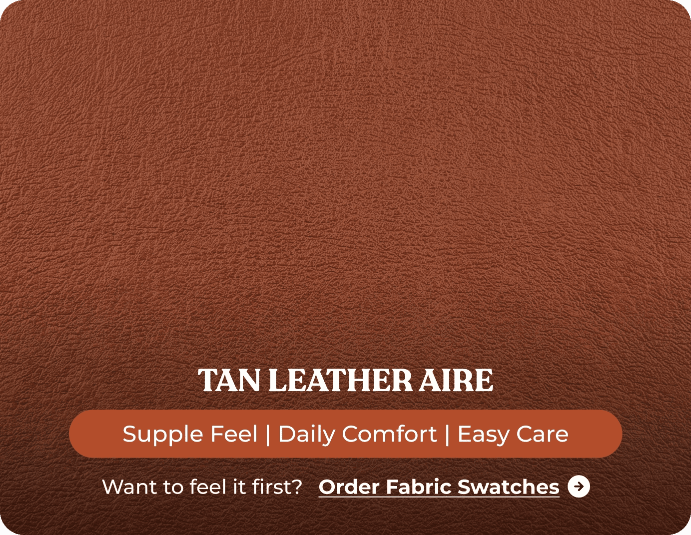 Veloura Tan Leather Armchair