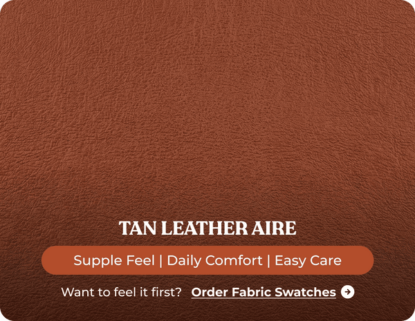 Veloura Tan Leather Armchair