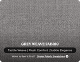 Orka Sofa Grey Fabric Right Hand Corner Sofa - RHC