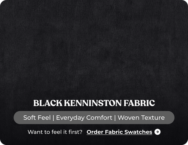Florence Scatter Black Fabric Armchair