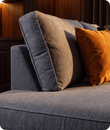 Orka Sofa Grey Fabric Left Hand Corner Sofa - LHC