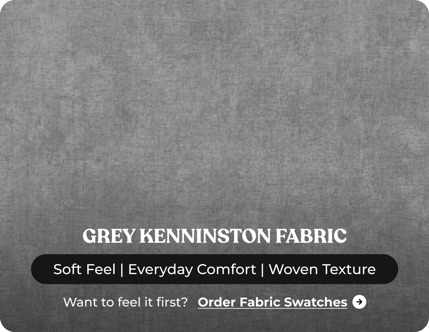 Florence High Back Grey Fabric 2 Seater Sofa