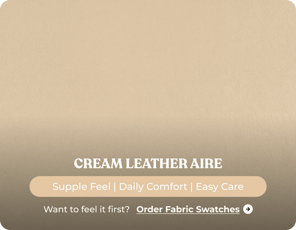 Florence Cream Leather Armchair