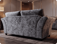 Cotswold Grey Fabric 3 Seater Sofa