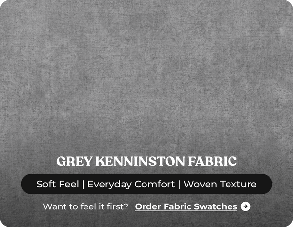 Florence Scatter Grey Fabric 3 Seater Sofa