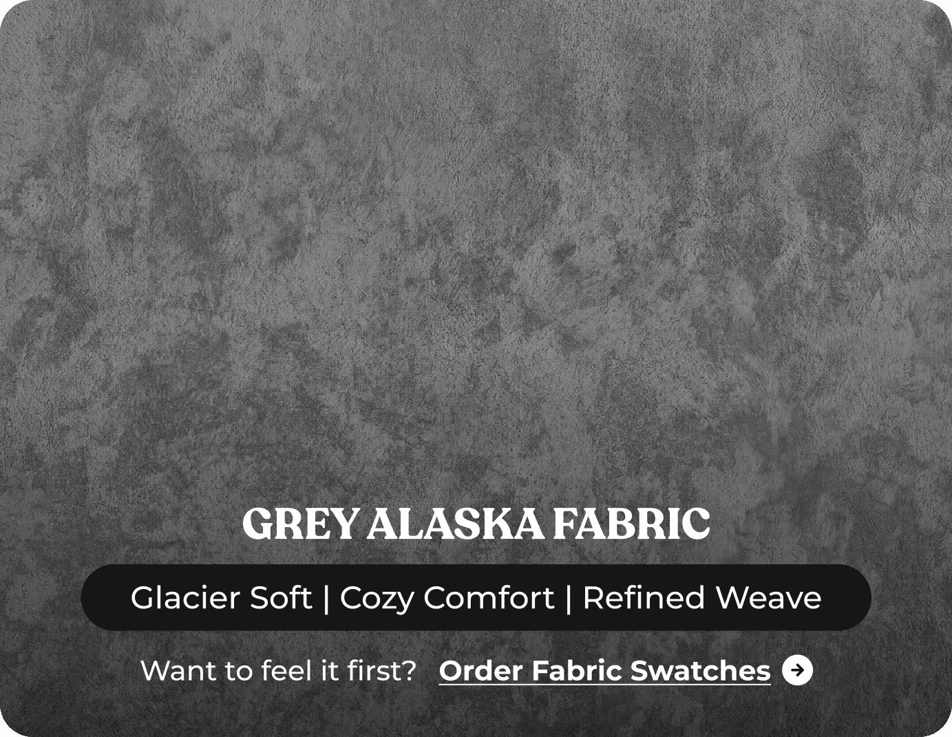 Cotswold Grey Fabric 3 Seater Sofa