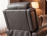 Cambridge Genuine Leather Grey Rise & Recline Mobility Chair