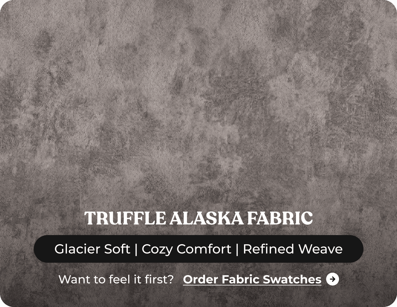 Cotswold Truffle Fabric 2 Seater Sofa