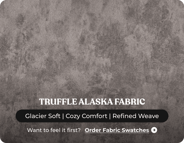 Cotswold Truffle Fabric 2 Seater Sofa
