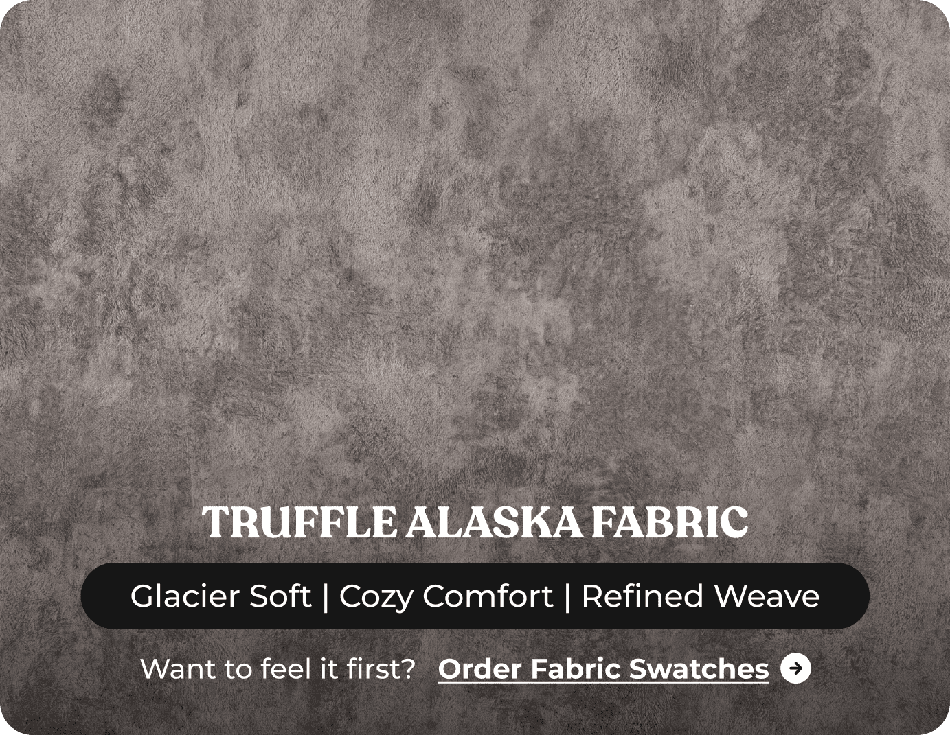 Cotswold Truffle Fabric 3 Seater Sofa