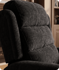 Cambridge Black Fabric Rise & Recline Mobility Chair