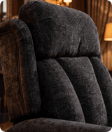 Derby Black Fabric Rise & Recline Mobility Chair