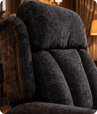 Derby Black Fabric Rise & Recline Mobility Chair