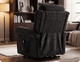 Cambridge Black Fabric Rise & Recline Mobility Chair