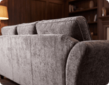 Cotswold Truffle Fabric High Back Corner Sofa