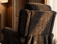 Derby Black Fabric Rise & Recline Mobility Chair