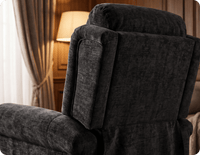 Cambridge Black Fabric Rise & Recline Mobility Chair
