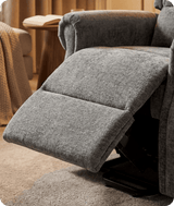 Cambridge Grey Fabric Rise & Recline Mobility Chair