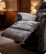 Oliver Grey Fabric Rise & Recline Mobility Chair