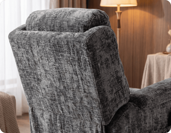 Oliver Grey Fabric Rise & Recline Mobility Chair