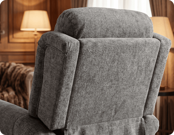Cambridge Grey Fabric Rise & Recline Mobility Chair