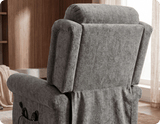 Derby Grey Fabric Rise & Recline Mobility Chair