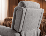 Cambridge Light Grey Fabric Rise & Recline Mobility Chair