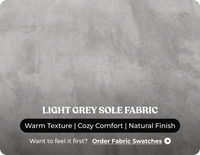 Derby Light Grey Fabric Rise & Recline Mobility Chair