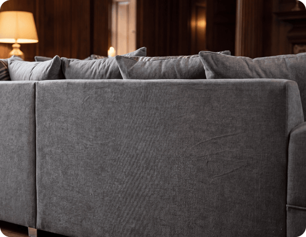 Florence Scatter Grey Fabric Right Corner Sofa