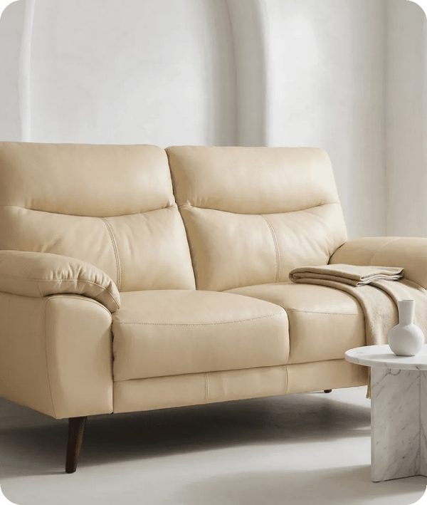 ascot-cream-leather-2-seater-sofa-side-view