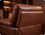 Dalmore Genuine Leather Tan Armchair