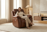Milano Tan Power Recliner Armchair