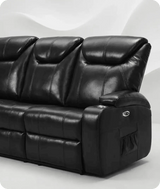 cinemax-black-leather-recliner-3-seater-sofa-close-up-detail