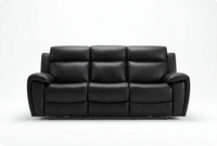 Leo Genuine Leather Black Electric Power