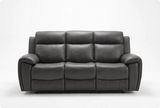 Leo Genuine Leather Grey Electric Power