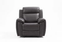 Leo Genuine Leather Grey