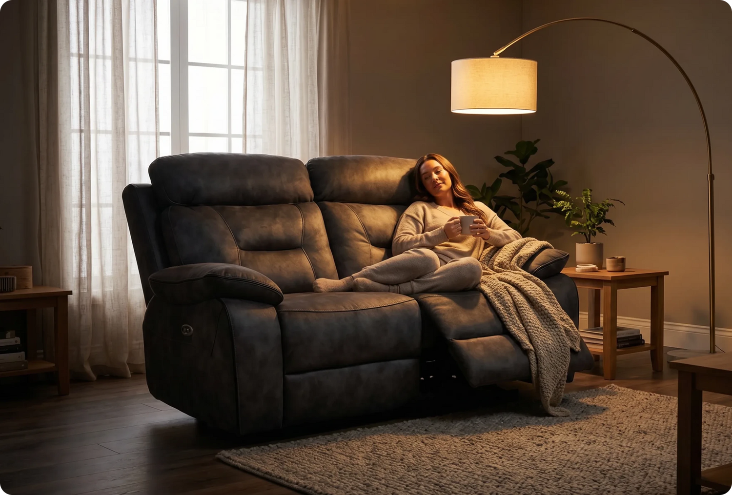 2 Seater Recliner Sofas